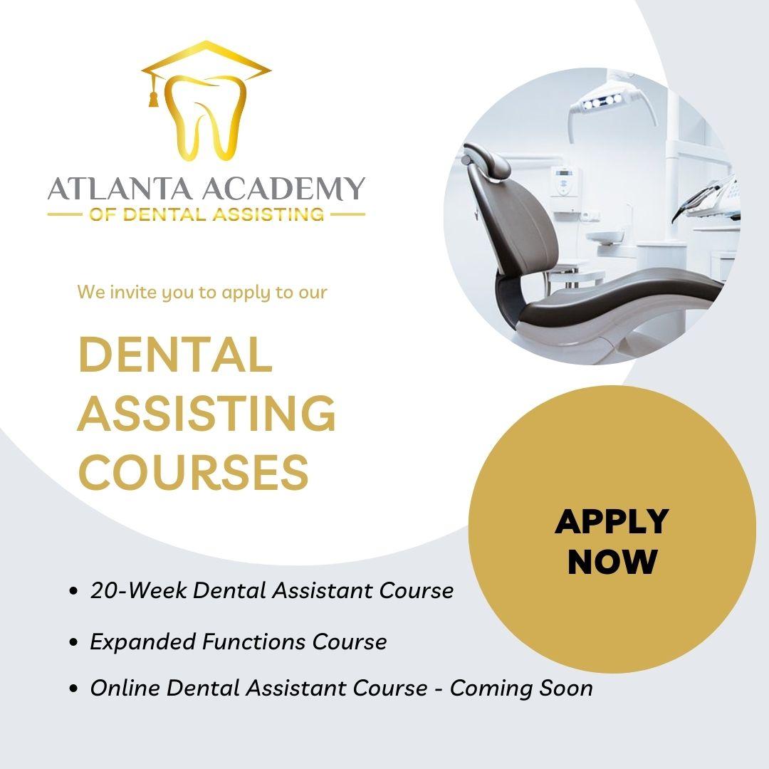 Courses Atlanta Academy of Dental Assisting